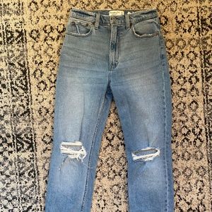Distressed A&F Jeans